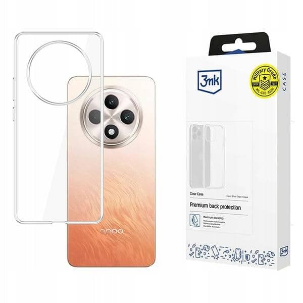 3MK Clear Case - θήκη για Oppo Reno 12 F - Διάφανο