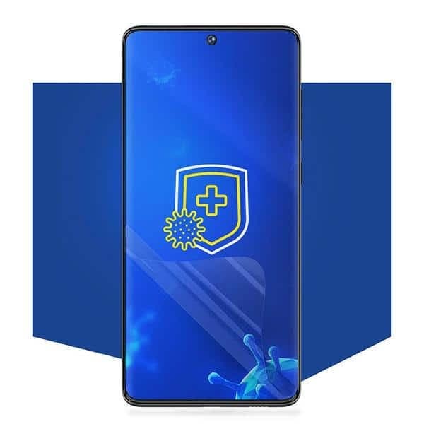 3MK SilverProtect+ Motorola Razr 50 Folded Edition Αντιμικροβιακή μεμβράνη τοποθετημένη σε υγρή κατάσταση 5