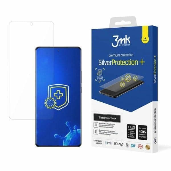 3MK SilverProtect+ Realme GT 6T Αντιμικροβιακή μεμβράνη τοποθετημένη σε υγρή κατάσταση