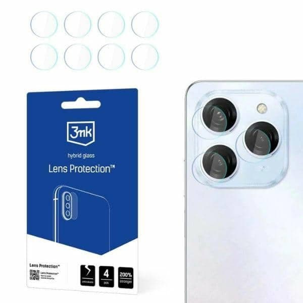 3MK Lens Protect Tecno Spark 20 Pro προστασία φακού κάμερας 4 τεμάχια