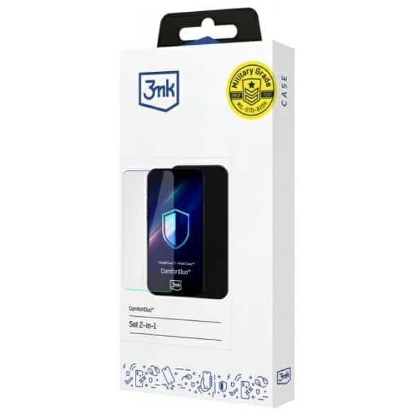 3MK ComfortDuo Matt Sam A16 γυαλί Προστασία Οθόνης + Θήκη σετ 2 σε 1