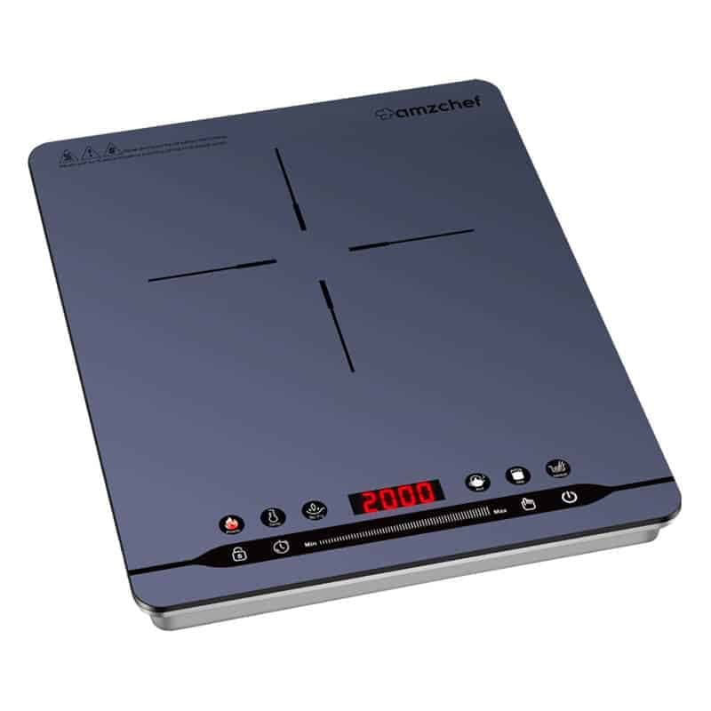 AMZCHEF επαγωγική εστία SK-20CB14T-BU