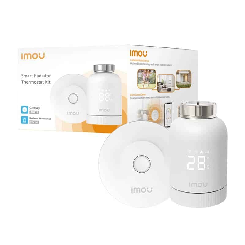 Imou ZigBee θερμοστατική κεφαλή kit με 6 προσαρμογείς και πύλη 14