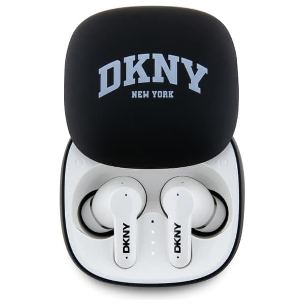 DKNY ασύρματα ακουστικά DKTWS3DNYAK ματ φινίρισμα 3D σε μαύρο χρώμα