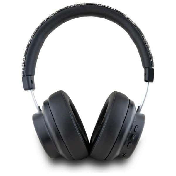 DKNY ασύρματα ακουστικά Bluetooth με σχέδιο καρό μαύρο 3