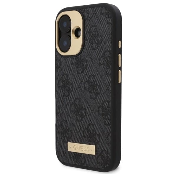 Guess 4G Logo Plate - θήκη για Apple iPhone 16 Plus - Μαύρο 2