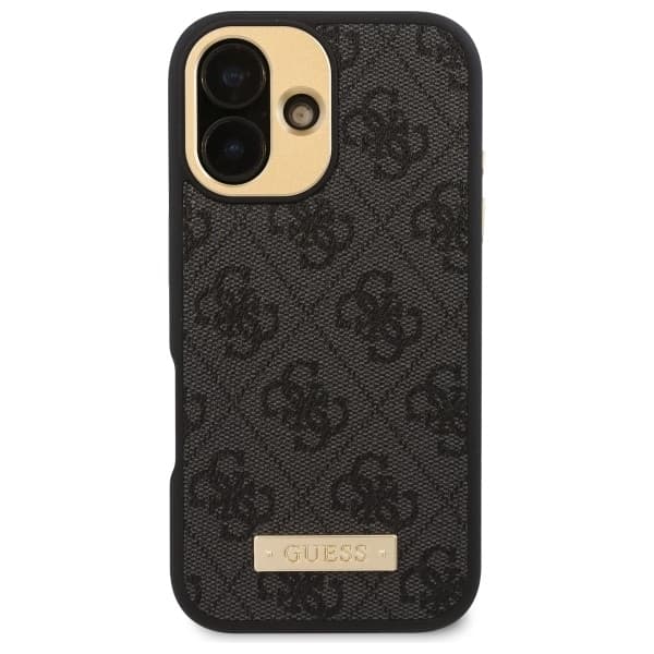 Guess 4G Logo Plate - θήκη για Apple iPhone 16 Plus - Μαύρο 3