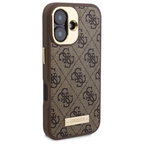 Guess 4G - θήκη για Apple iPhone 16 Plus - Καφέ 4