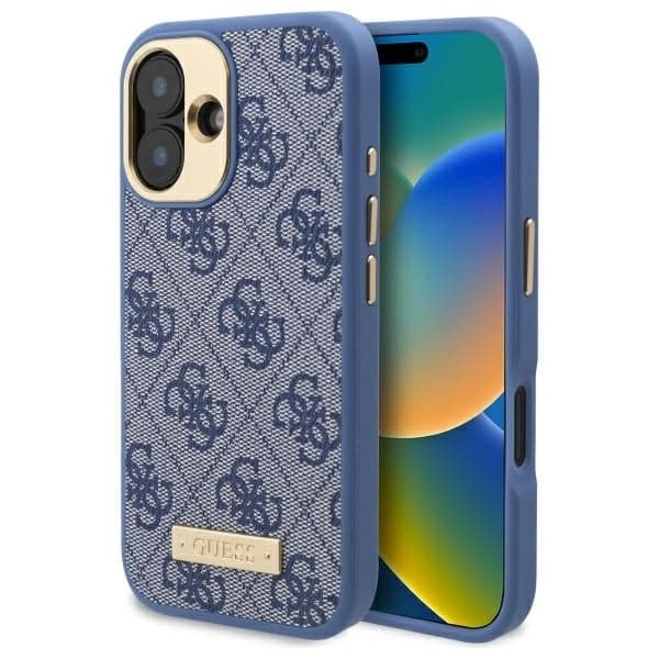 Guess 4G - θήκη για Apple iPhone 16 Plus - Μπλε
