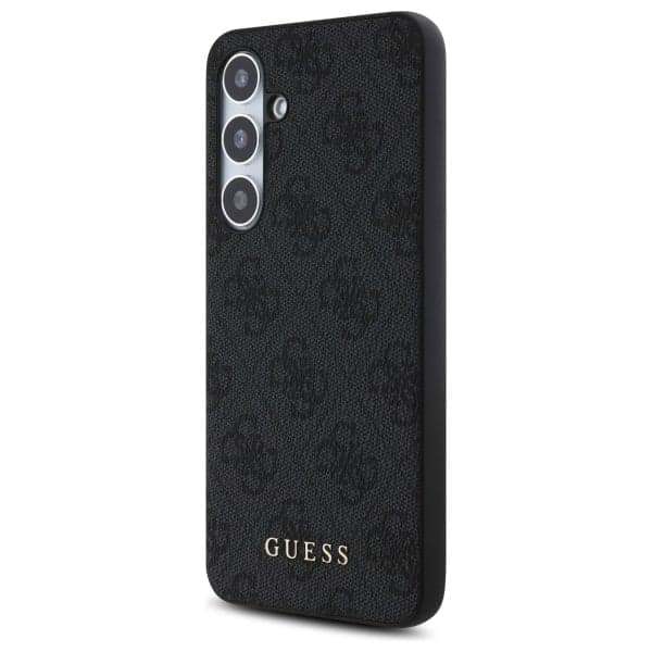 Guess 4G Metal Gold Logo - θήκη για Samsung Galaxy S24 FE - Γκρι 2