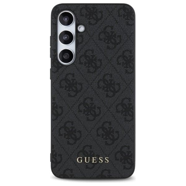 Guess 4G Metal Gold Logo - θήκη για Samsung Galaxy S24 FE - Γκρι 3