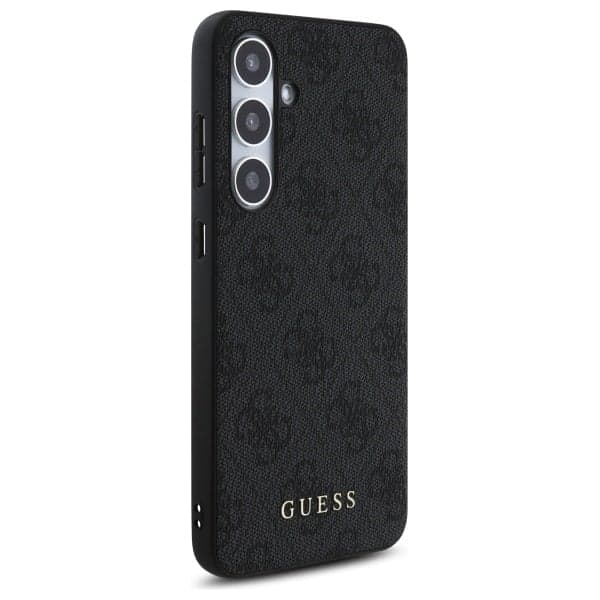 Guess 4G Metal Gold Logo - θήκη για Samsung Galaxy S24 FE - Γκρι 4