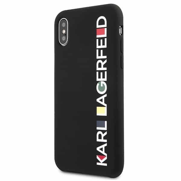 Karl Lagerfeld Glossy Bauhaus - θήκη για Apple iPhone X / XS - Μαύρο 2