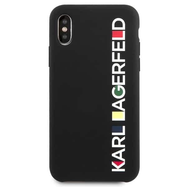 Karl Lagerfeld Glossy Bauhaus - θήκη για Apple iPhone X / XS - Μαύρο 3
