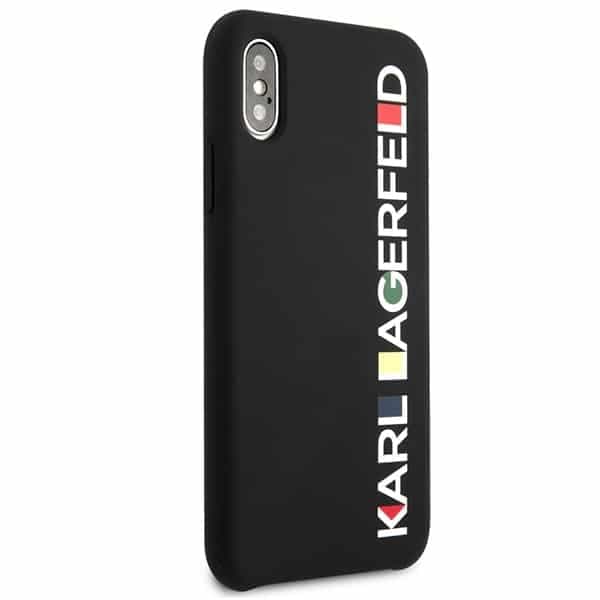 Karl Lagerfeld Glossy Bauhaus - θήκη για Apple iPhone X / XS - Μαύρο 4