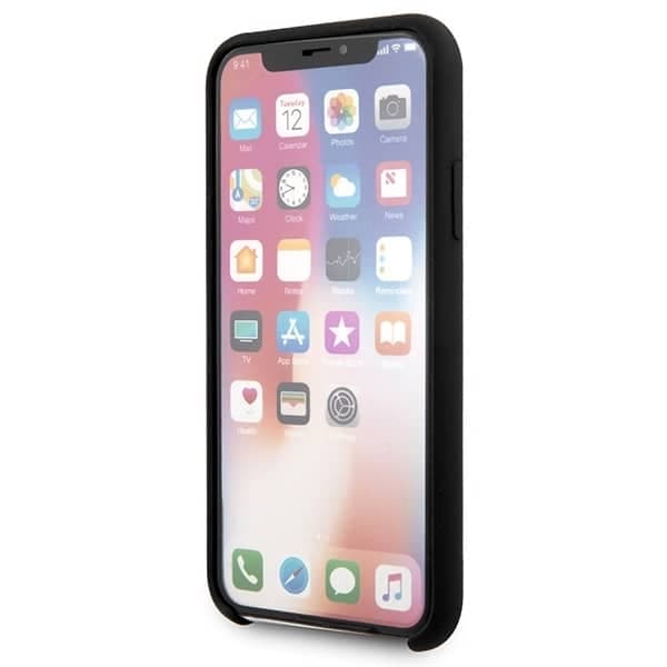 Karl Lagerfeld Glossy Bauhaus - θήκη για Apple iPhone X / XS - Μαύρο 5