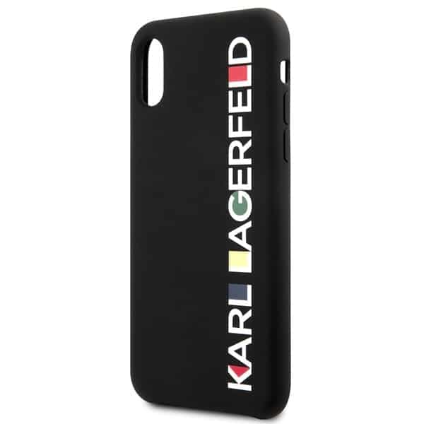 Karl Lagerfeld Glossy Bauhaus - θήκη για Apple iPhone X / XS - Μαύρο 6