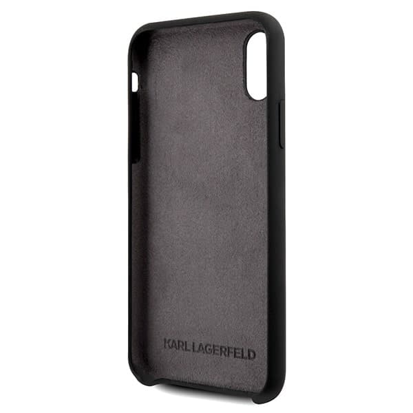 Karl Lagerfeld Glossy Bauhaus - θήκη για Apple iPhone X / XS - Μαύρο 7