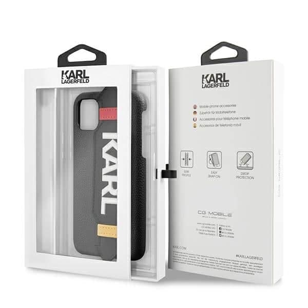 Karl Lagerfeld KLHCN58HDAWBK - θήκη για Apple iPhone 11 Pro - Μαύρο 7