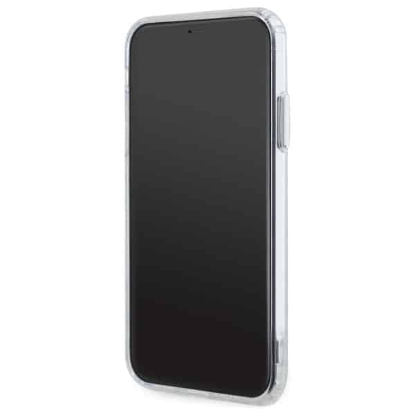 Karl Lagerfeld IML Metal Karl&Choupette Head MagSafe - θήκη για Apple iPhone 11 / XR - Λευκό 5