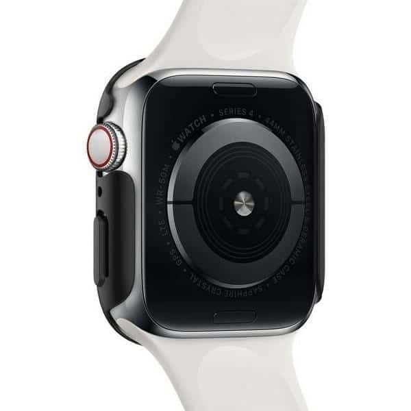 Spigen Thin Fit Apple Watch 4/5/6/7/SE 44/45mm μαύρο 3
