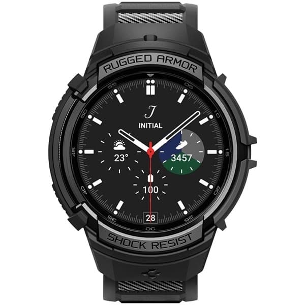 Spigen Rugged Armor Pro Samsung Watch 6 Classic 47mm μαύρο 2