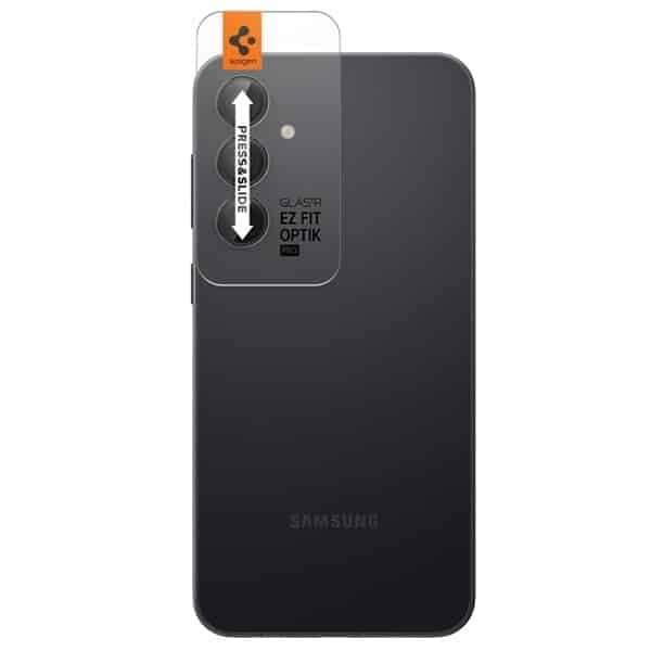 Spigen Optik.Tr Camera Sam S23 FE EZ FIT Lens 2szt./2pcs μαύρο 2