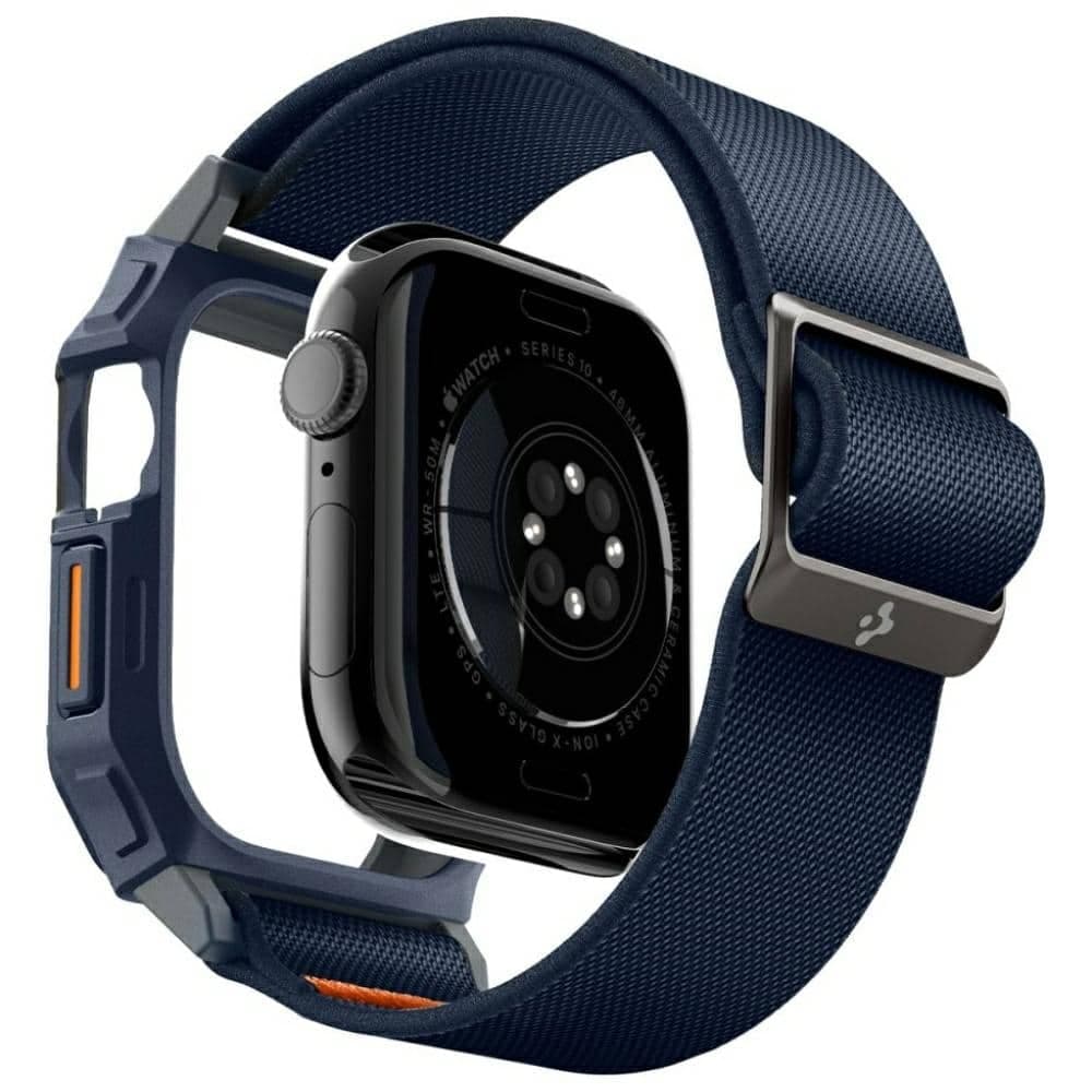 Spigen Lite Fit "Pro" - θήκη για Apple Watch 10 / 11 - Μπλε 8