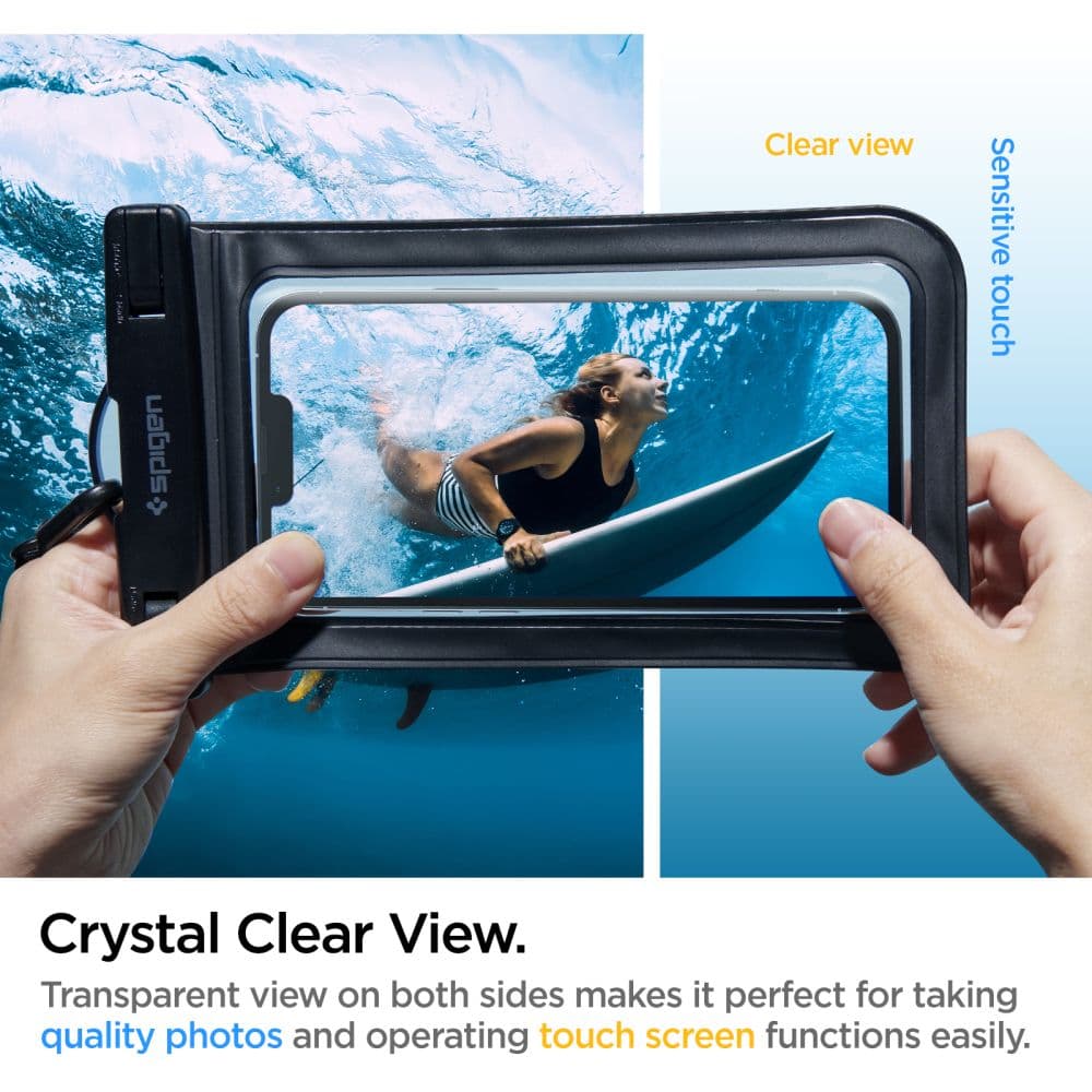 Spigen A601 Αδιάβροχη έως 6.9" Μαύρο 2