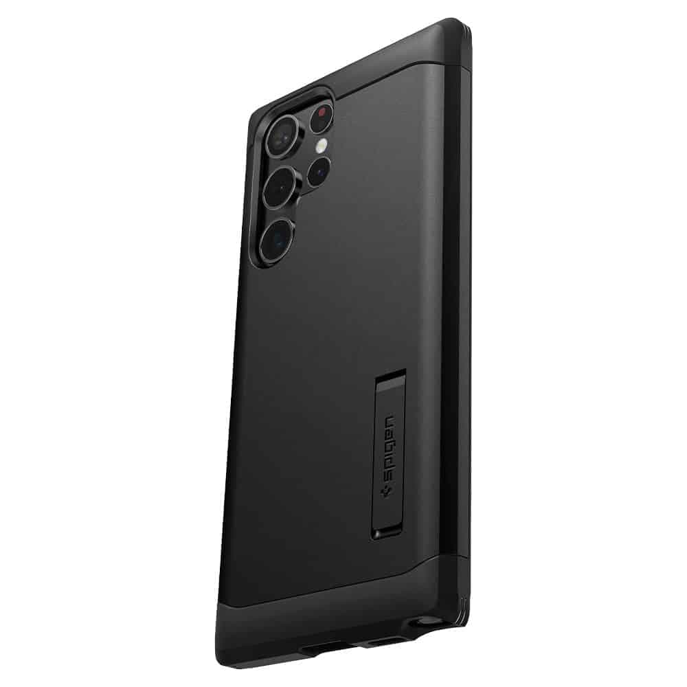 Spigen Tough Armor - θήκη για Samsung Galaxy S22 Ultra - Μαύρο 5