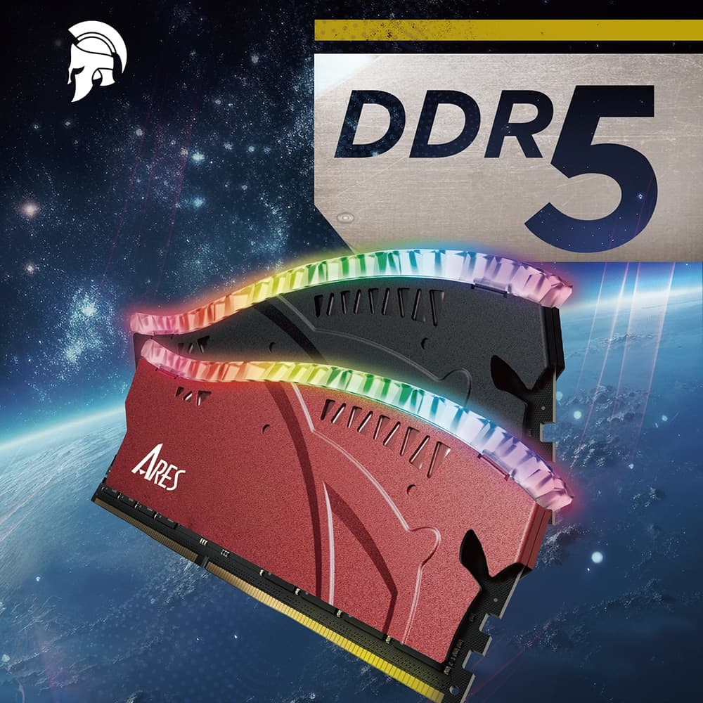 Dato - Μνήμη υπολογιστή Ares Armor Lite (ARB16G5G70) - για επιτραπέζιο, DDR5, Gaming RAM με RGB, 16GB, 7000MHz, RGB - Γκρι 3