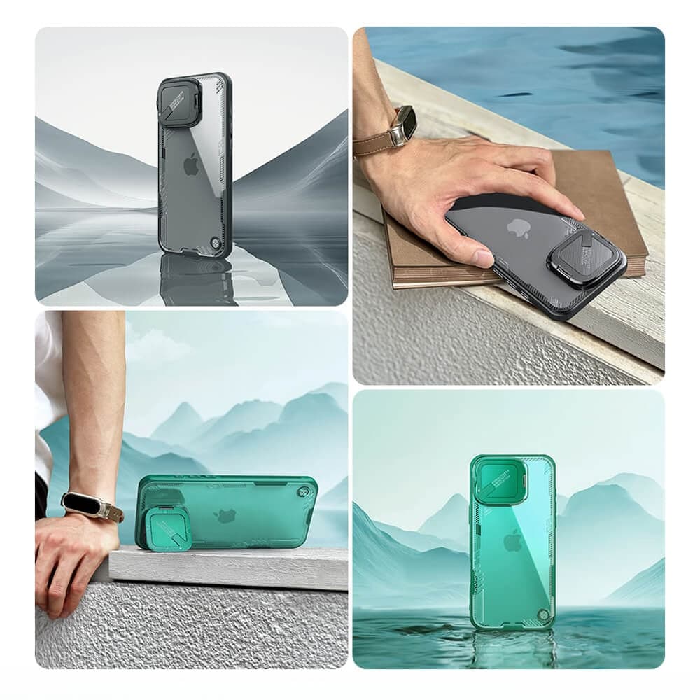Nillkin Iceblade Prop - θήκη για Apple iPhone 16 Pro Max - Πράσινο 6