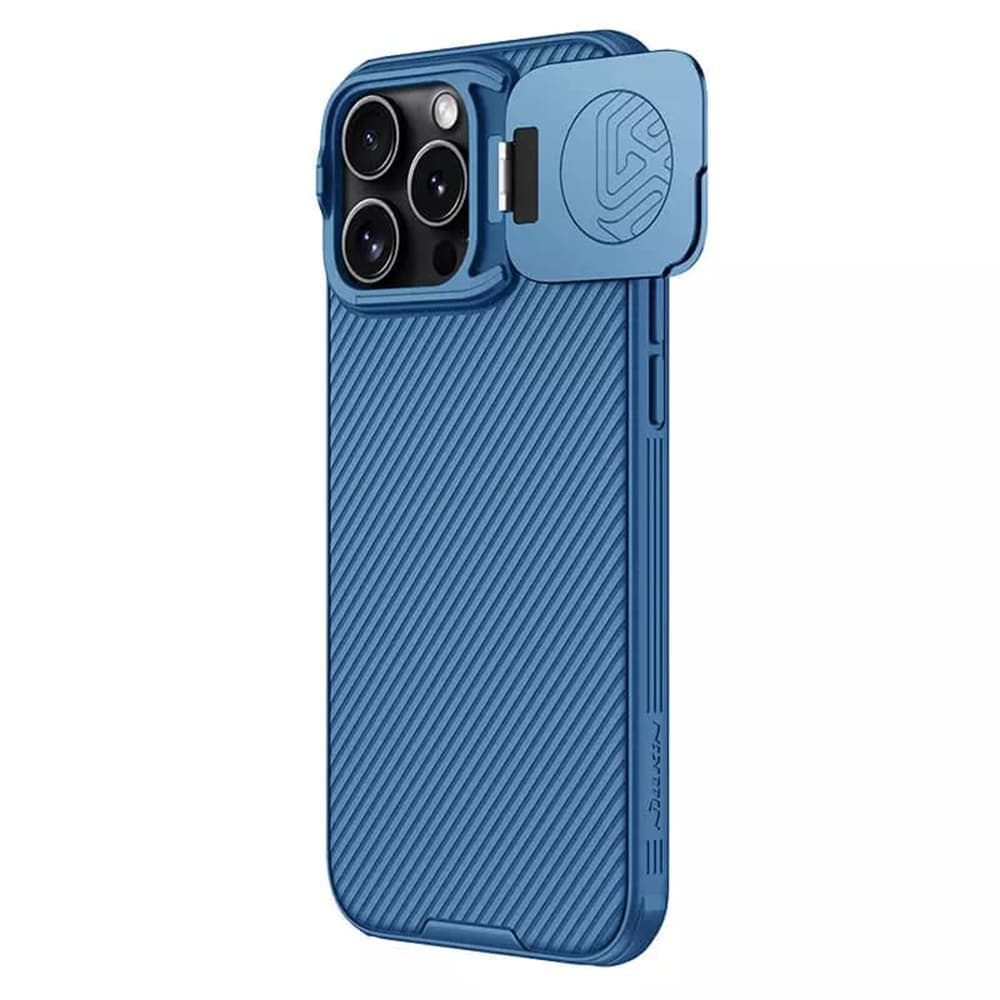 Nillkin CamShield Prop - θήκη για Apple iPhone 16 Pro Max - Μπλε 4