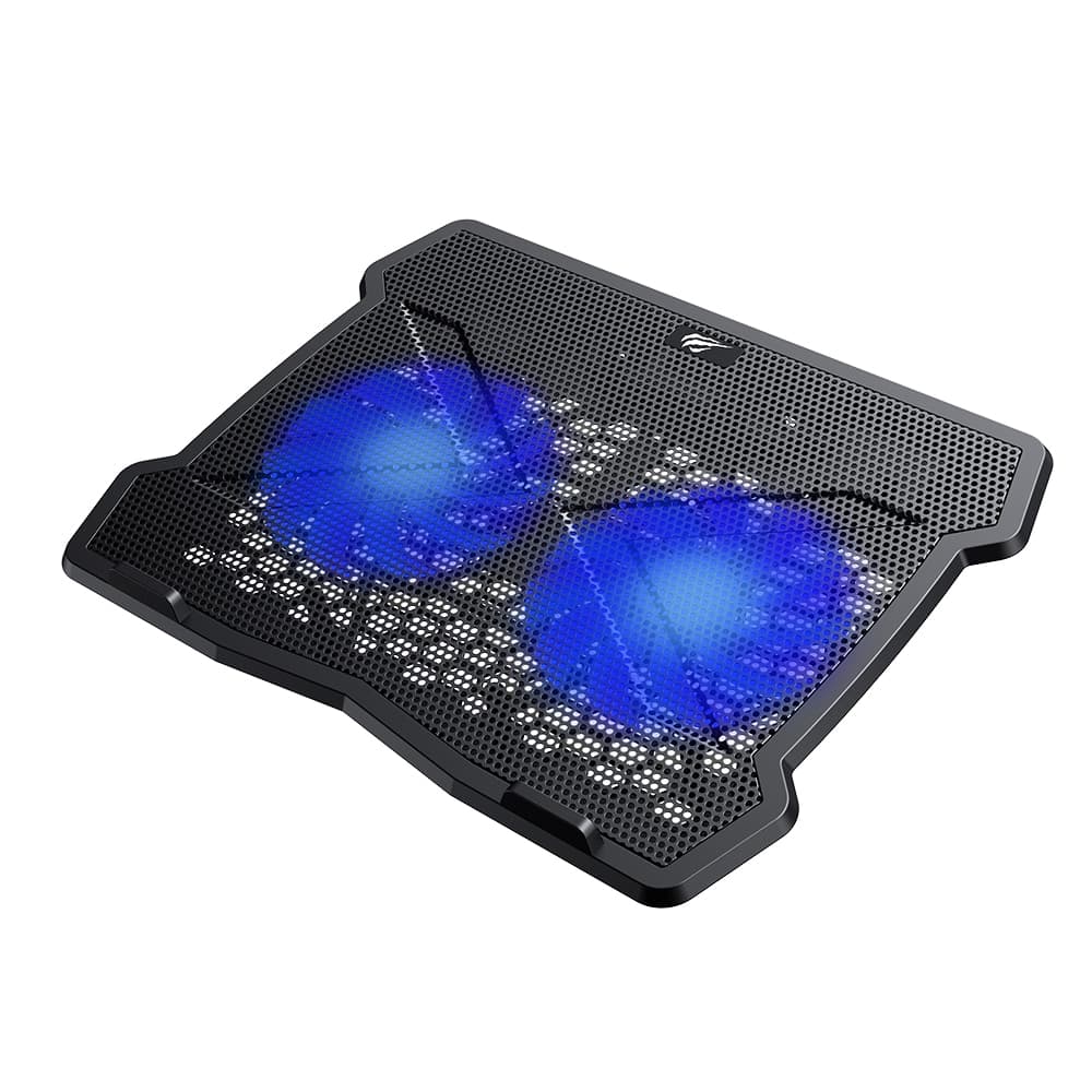 Havit - Ψυκτική βάση (F2075) - για Laptop, 10 - 15.6", 2x USB, 26dBA - Μαύρο