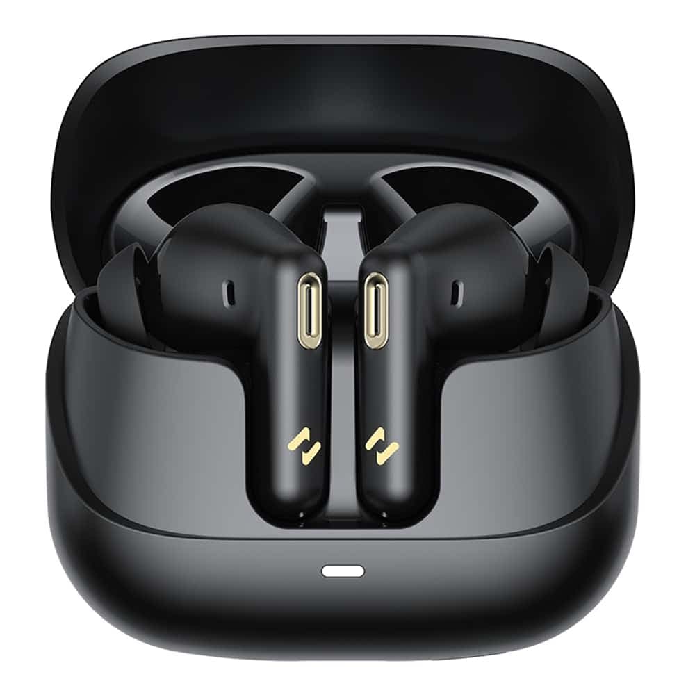 Havit - Ασύρματα ακουστικά (TW906 Pro) - Bluetooth 5.3, με μικρόφωνο, TWS, ANC, Type-C, 300mAh - Μαύρο