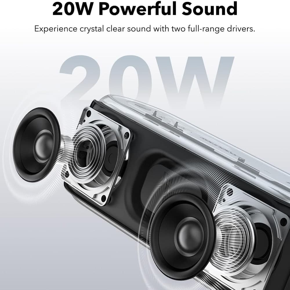Anker - Ασύρματο ηχείο Soundcore Select 2S (A3171011) - True Wireless Stereo, 20W, IPX7 - Μαύρο 4