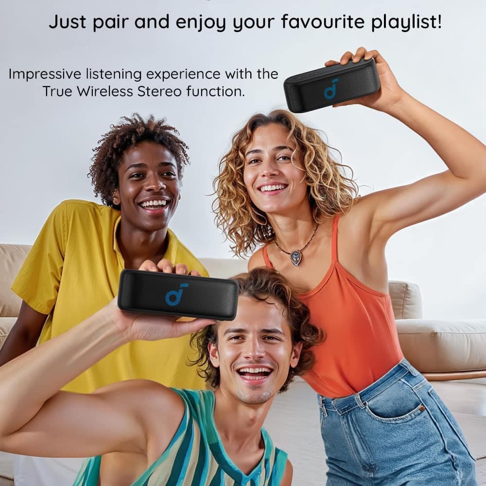 Anker - Ασύρματο ηχείο Soundcore Select 2S (A3171011) - True Wireless Stereo, 20W, IPX7 - Μαύρο 7