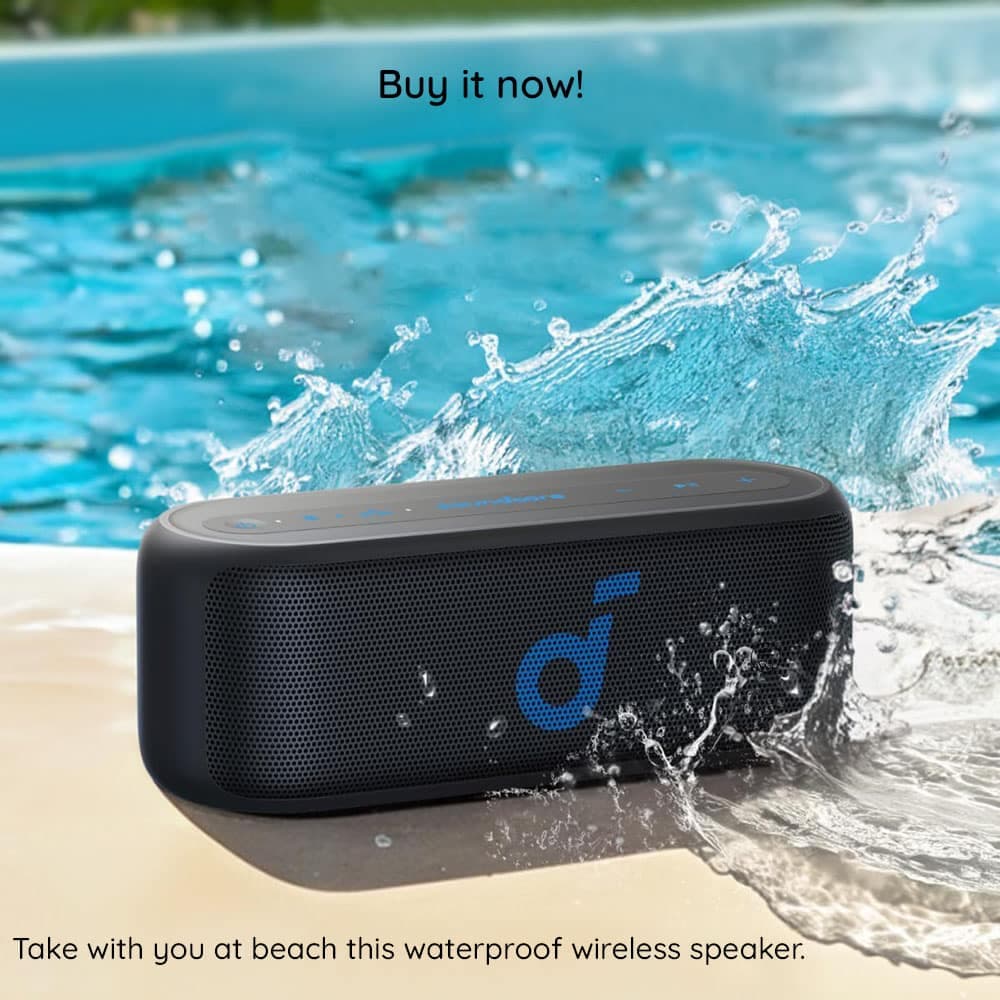 Anker - Ασύρματο ηχείο Soundcore Select 2S (A3171011) - True Wireless Stereo, 20W, IPX7 - Μαύρο 6
