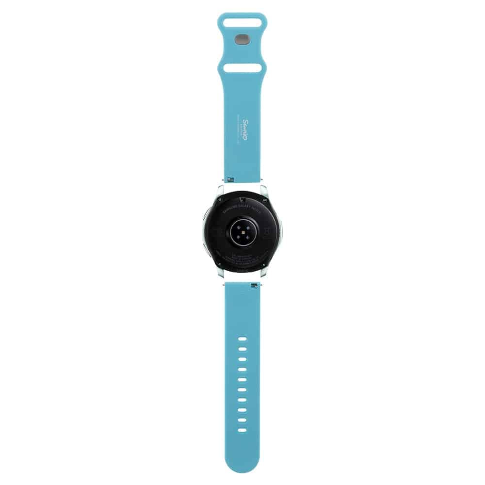 Hello Kitty - Λουράκι σιλικόνης κεφαλής Kitty (HKUWLSCHBLB) - Samsung Watch (46mm)/Watch 3, Huawei Watch GT 2/GT 3 (46mm) - Μπλε 2