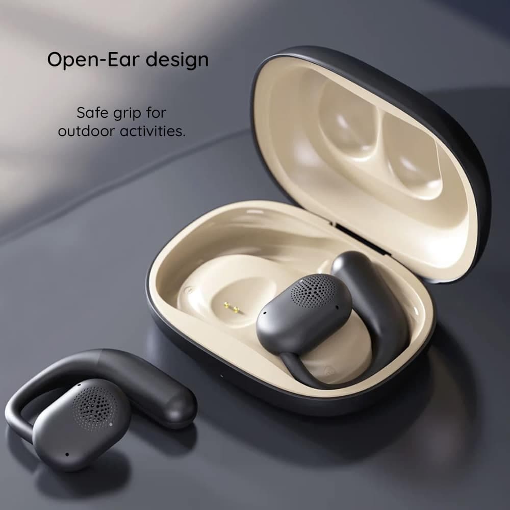 Havit - Ασύρματα ακουστικά (OWS914) - με μικρόφωνο, Bluetooth 5.3, αληθινό ασύρματο στερεοφωνικό, ENC, USB-C, 500mAh - Μαύρο 6