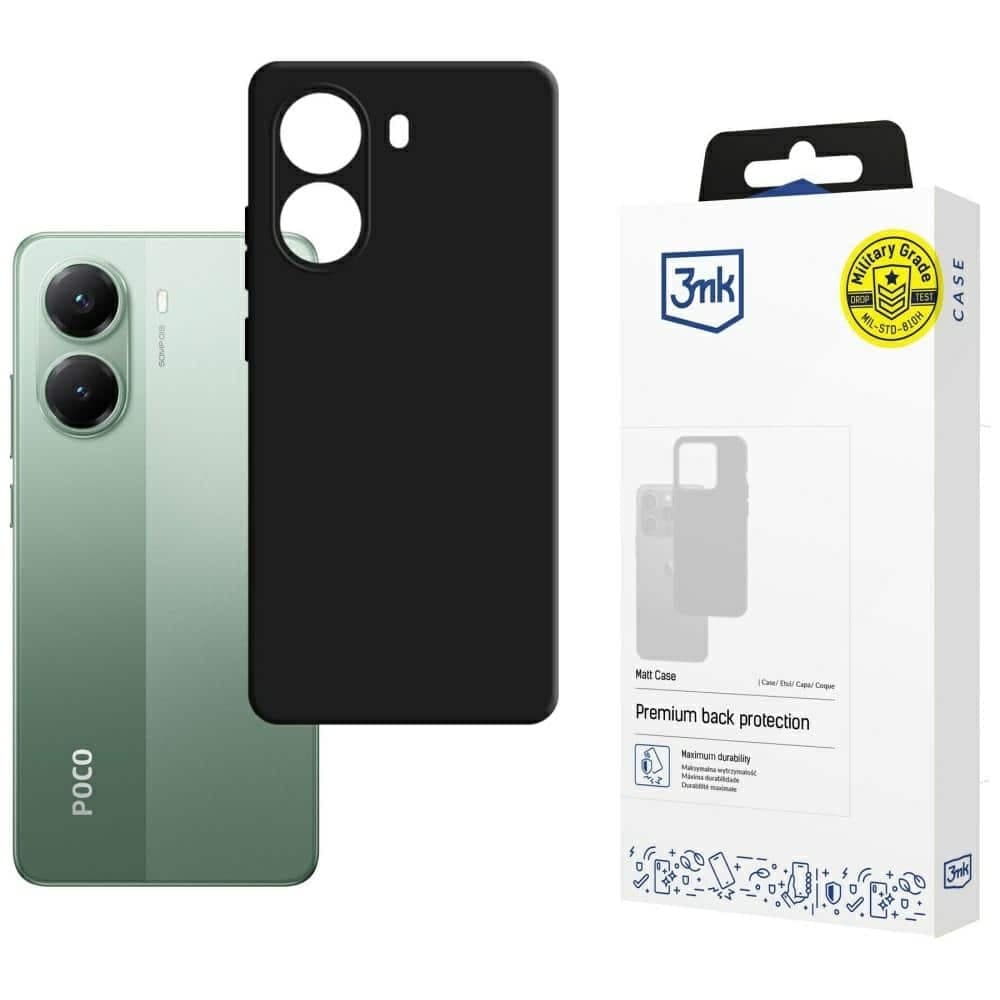 3MK Matt Case - θήκη για Xiaomi Poco X7 Pro - Μαύρο