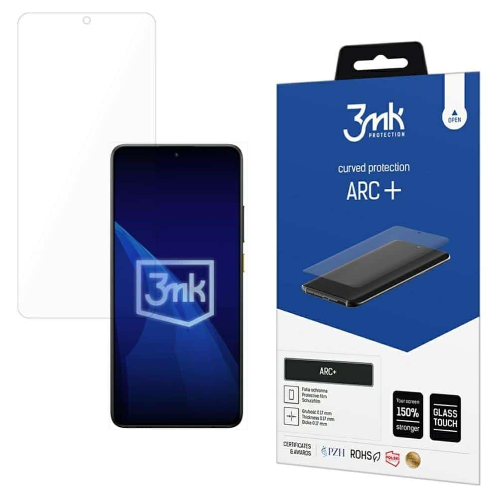3MK Μεμβράνη ARC+ Fullscreen για POCO X7 Pro