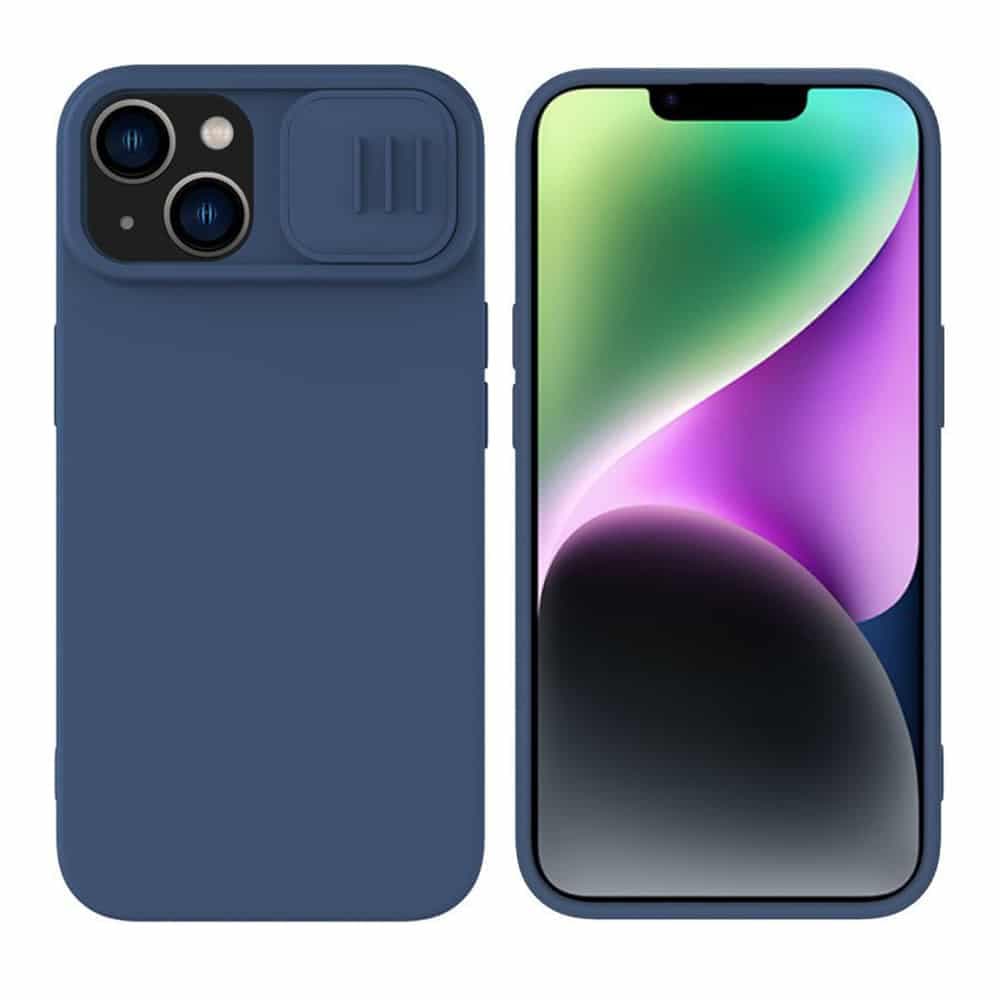 Nillkin Camshield Silky - θήκη για Apple iPhone 15 Plus - Μπλε