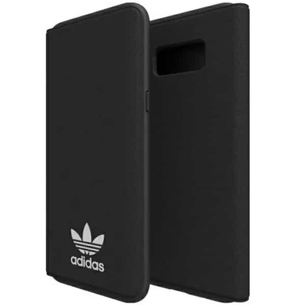 Adidas Booklet Case BASIC - θήκη για Samsung Galaxy S8+ G955 - Μαύρο