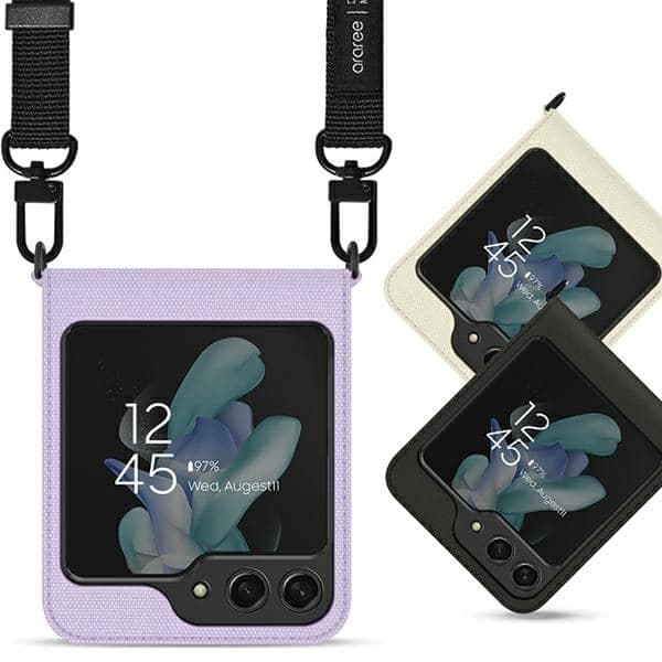 Araree Canvas Diary - θήκη για Samsung Galaxy Z Flip5 - Μαύρο 2