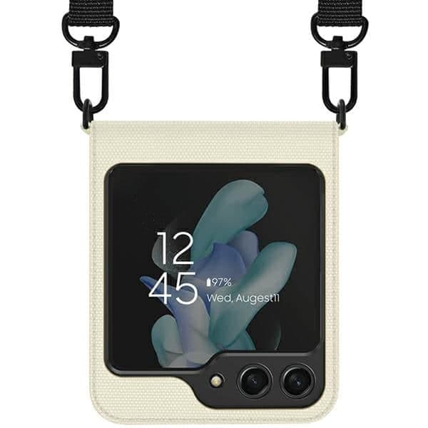Araree Canvas Diary - θήκη για Samsung Galaxy Z Flip5 - Κρέμα