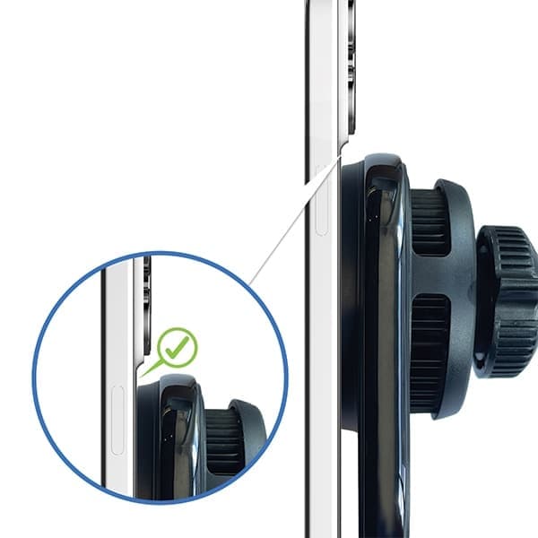 Araree μαγνητικός φορτιστής Renergy AM15V για αεραγωγό μαύρο/black MagSafe AR60-01798A 3