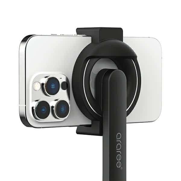 Araree selfie stick Bluetooth Magfie Pod μαύρο/black MagSafe τρίποδο AR60-01727A 4