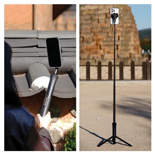 Araree selfie stick Bluetooth Magfie Pod Pro μαύρο/black MagSafe τρίποδο AR60-01909A 11