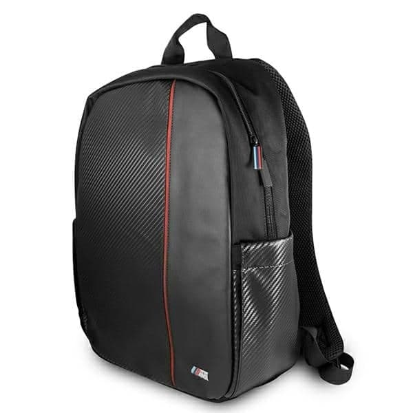 BMW σακίδιο BMBPCO15CAPRBK 16" μαύρο/black Carbon Red Stripe 2